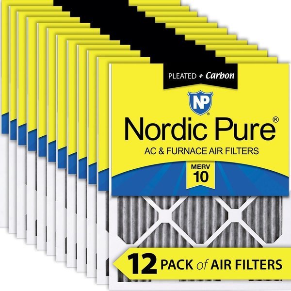 Replacement For NORDIC PURE 18X25X1PM10C12, Ilc, Mfr#: 18X25X1PM10C-12